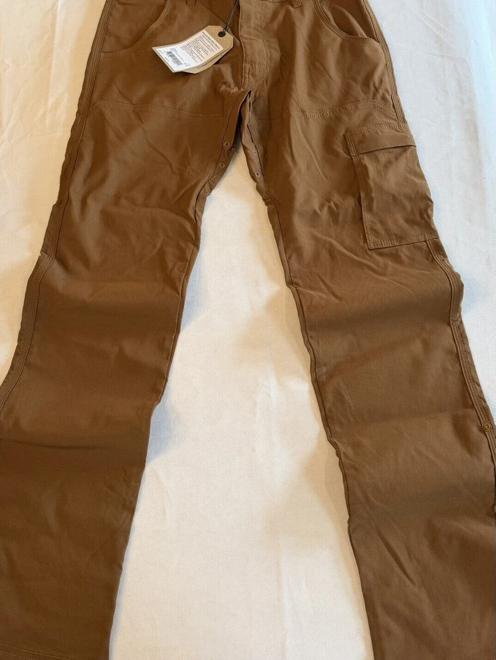 Prana Stretch Zion Slim Pant II 28x32 Sepia Brown Hiking Cargo NWT Men’s